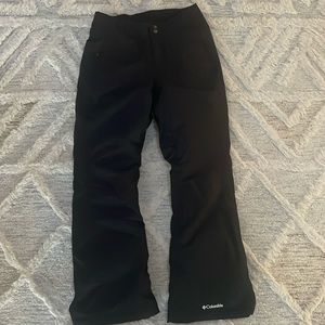 Columbia Black Winter Snowpants Size Small wide leg
